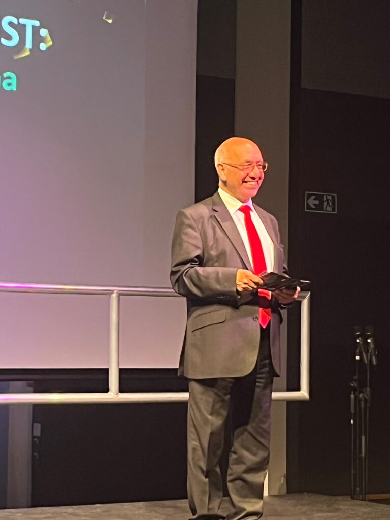 MP Virendra Sharma at the Young Ealing Foundation Awards.  Photo: EALING.NEWS