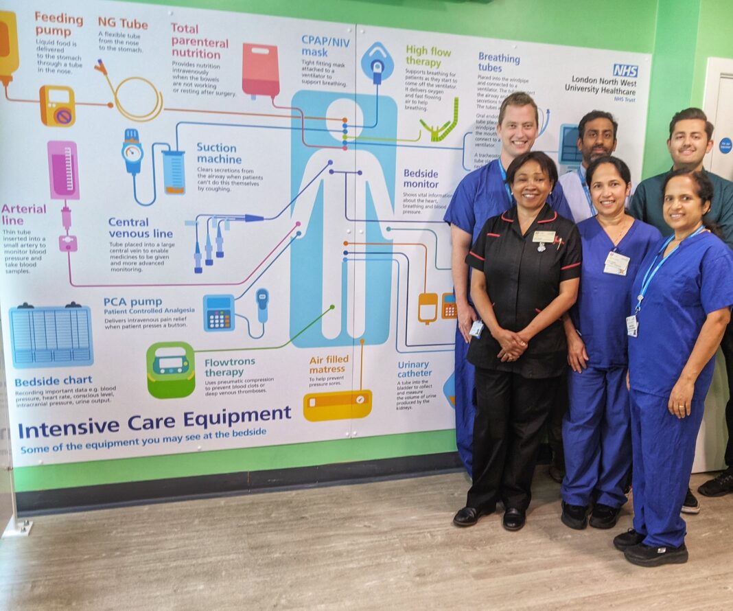 What visitors and patients will see at Ealing Hospital ICU