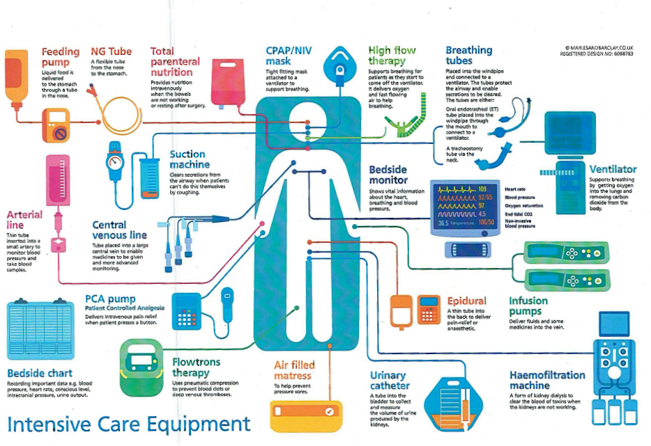 What visitors and patients will see at Ealing Hospital ICU