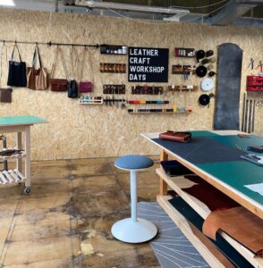 SET Ealing leather workshop