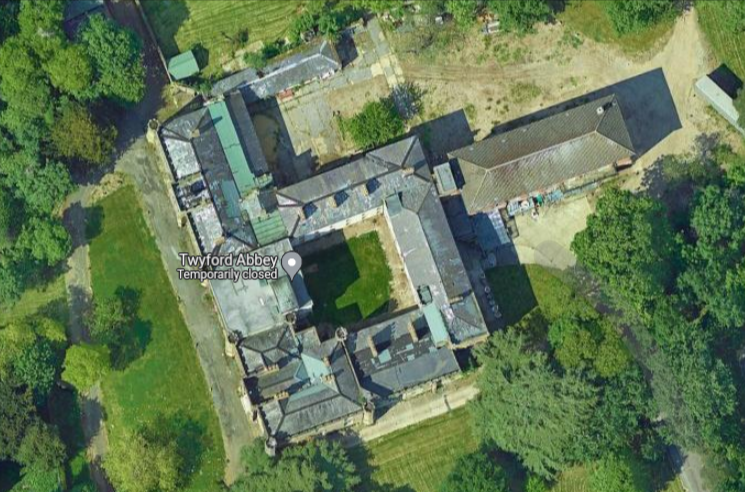 Twyford Abbey. Photo: Google Maps