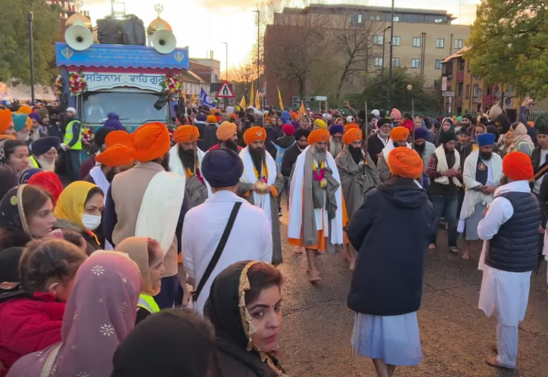 Southall celebrates 553th birth anniversary of Guru Nanek the founder