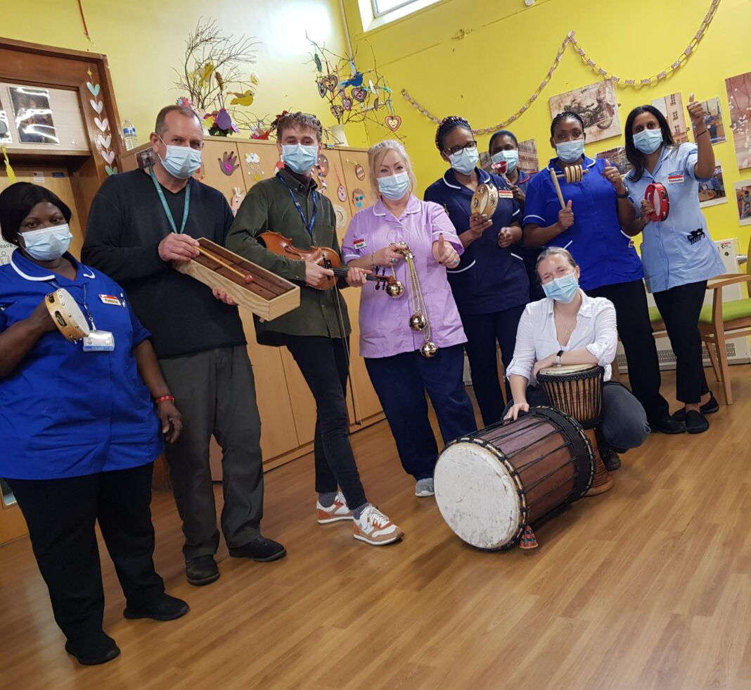 The Limes in Southall offering music therapy