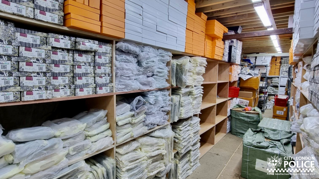 Police seize £200 million worth of counterfeit designer goods in Southall raid