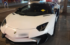 Sports car gets ticket for parking offence. Photo: Ealing Council