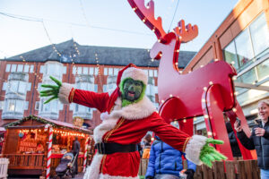The Grinch at Ealing Broadway,