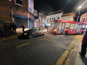 Bad parking in Southall. Photo: Ealing Council