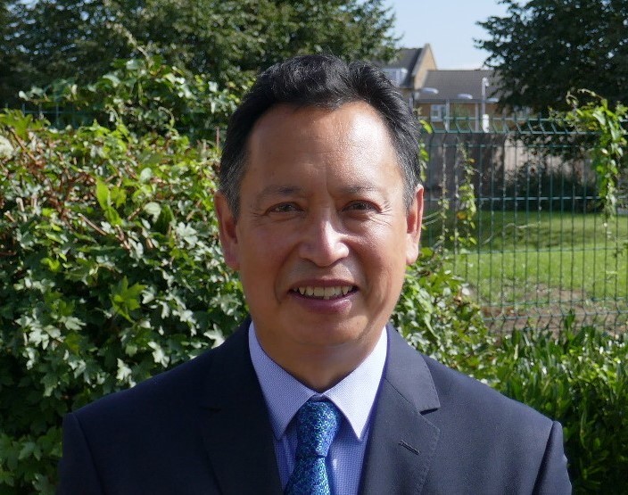 Des Lee, headteacher of Featherstone Primary and Nursery School in Southall