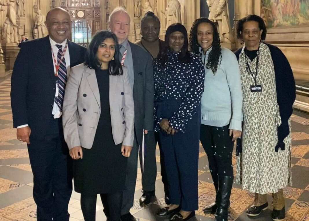 Descendants' visit to the House of Commons