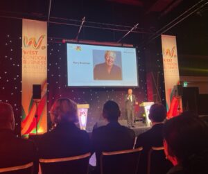West London Business awards host Rory Bremner