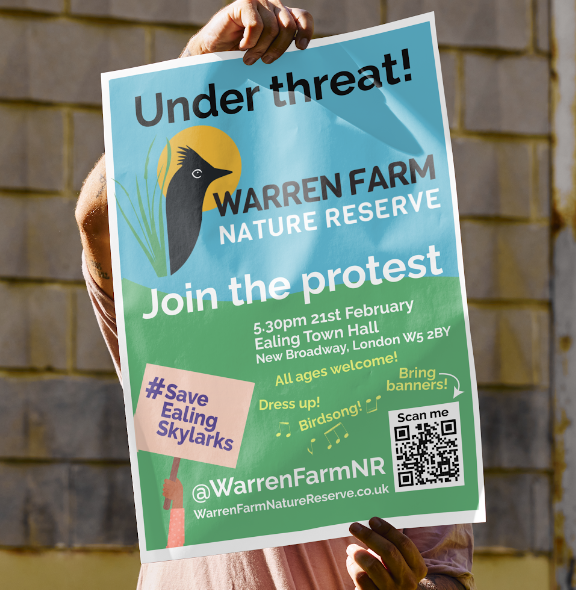Warren Farm protest