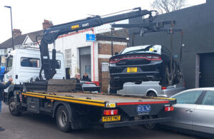 Ealing Council towing car away