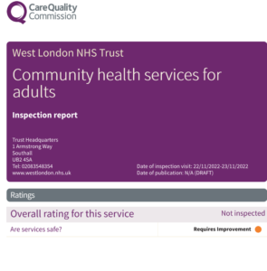 Care Quality Commission report