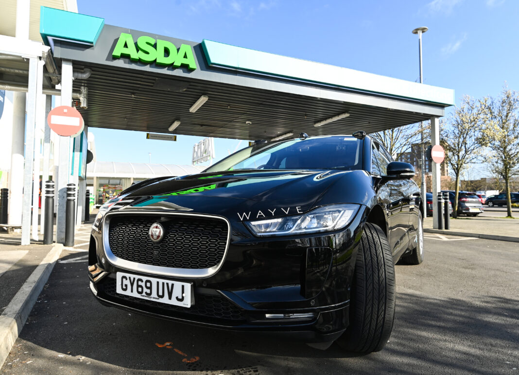 Asda groceries delivered by Wayve self driving vehicles