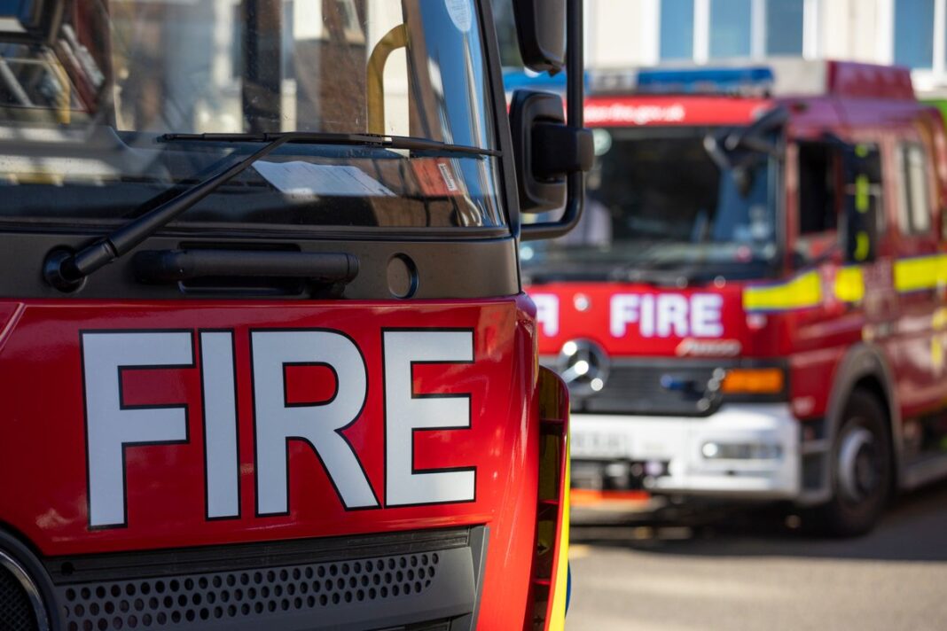 Fire engines. Photo: London Fire Brigade