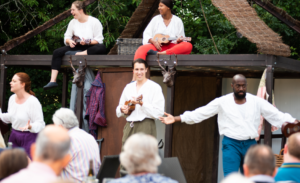 Previous production of Open Bar's Shakespeare in the Garden