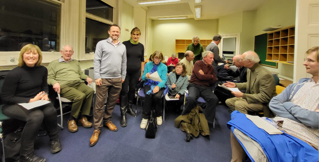 Ealing community groups attend meeting to discuss council Local Plan with LibDem Councillors Gary Malcolm and Athena Zissimos