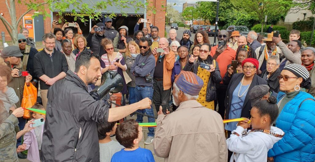 The Jessica Huntley Community Garden opens in West Ealing. Photos by Eddie Osei and Amariit Chandan.