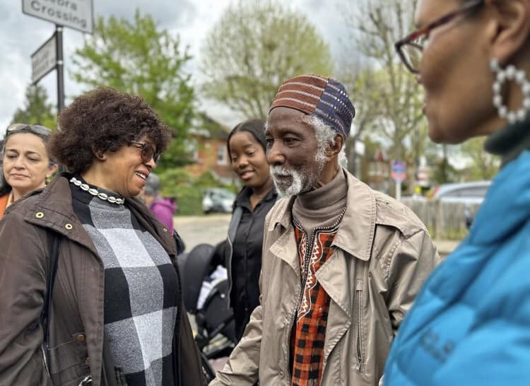The Jessica Huntley Community Garden opens in West Ealing. Photos by Eddie Osei and Amariit Chandan.
