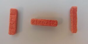 Fake Xanax. Photo: Met Police
