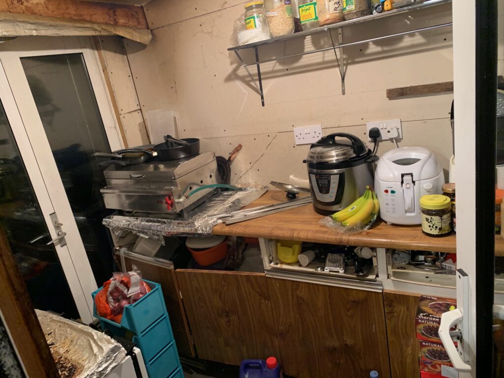 Kitchen at Selbourne Gardens in Perivale