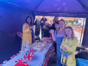 Midhurst Road Street Party for Coronation of King Charles III