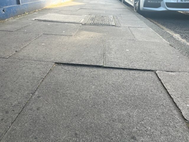 Pavement in Ealing