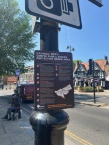 Public Spaces Protection Order (PSPO) for Hanwell