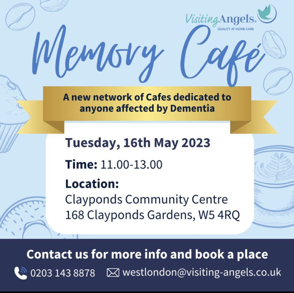 Monthly memory cafe at Clayponds Community Centre