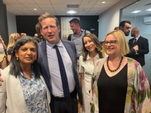 Dr Rupa Huq MP, Lord Vaizey of Didcot,, Cat Farrow and Natalie Ceeney