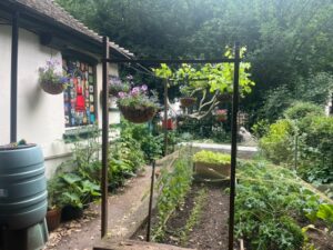 The fruit and vegetable garden inside A.P..P..L.E