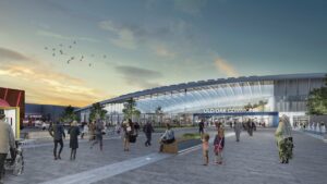 CGI of what Old Oak Common Station will look like. Photo: HS2.