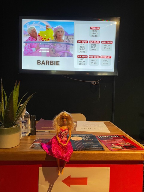 Barbie at ActOne Cinema. Photo: Sarka Poukarova