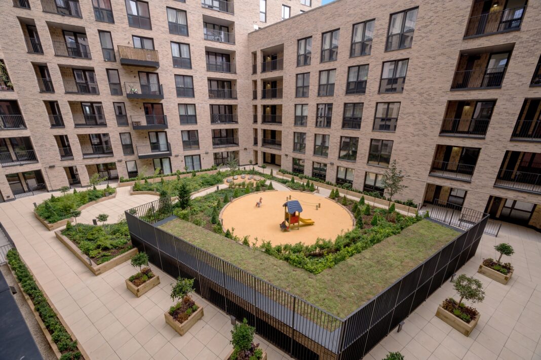 The West Works play area. Photo: Redrow