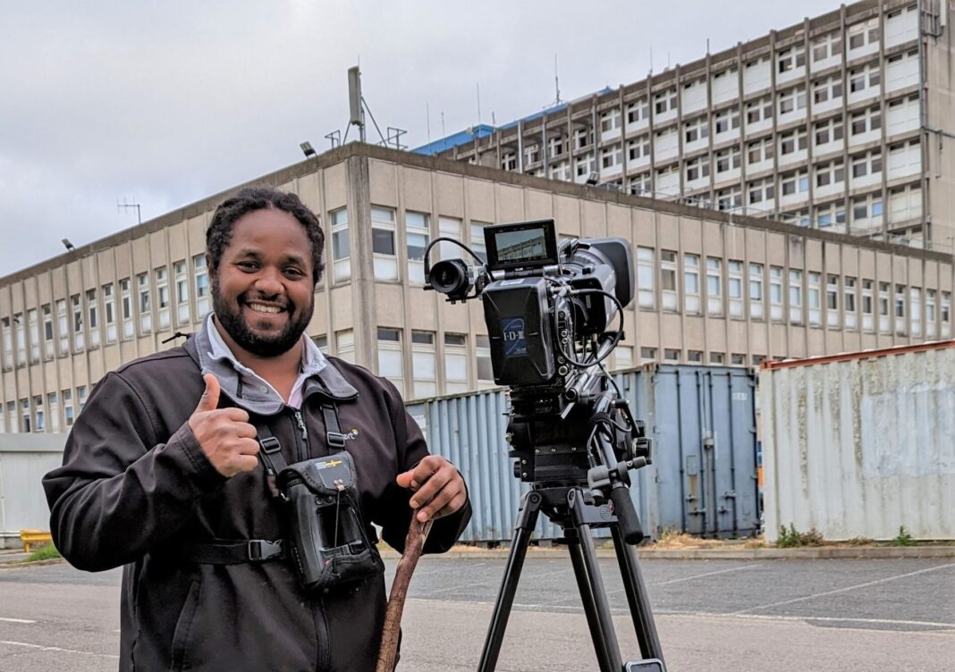 Hamza Yassin at Ealing Hospital. Photo: LNWH