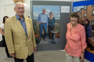 A photo exhibition of Copley W7 residents. Photo: Ealing Council