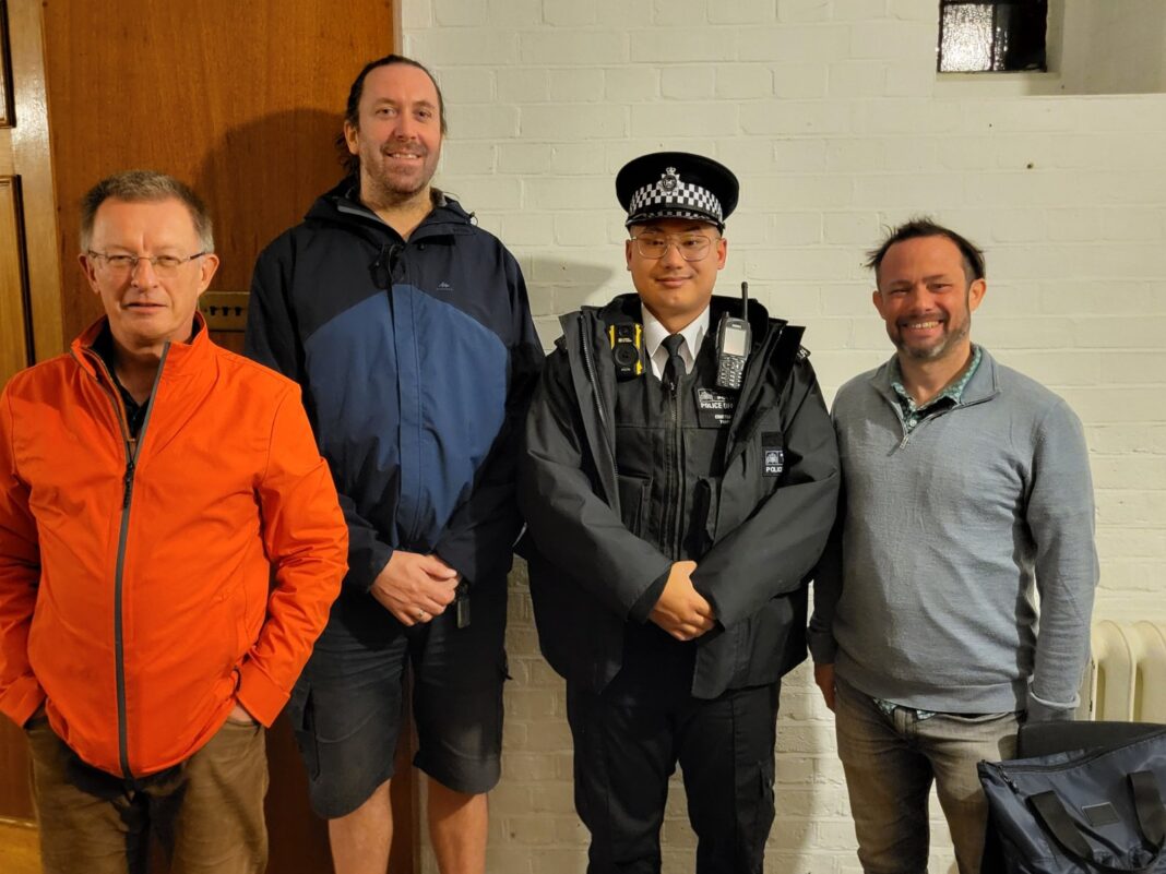 Ealing Liberal Democrats attend local police panel. Photo: Ealing Liberal Democrats