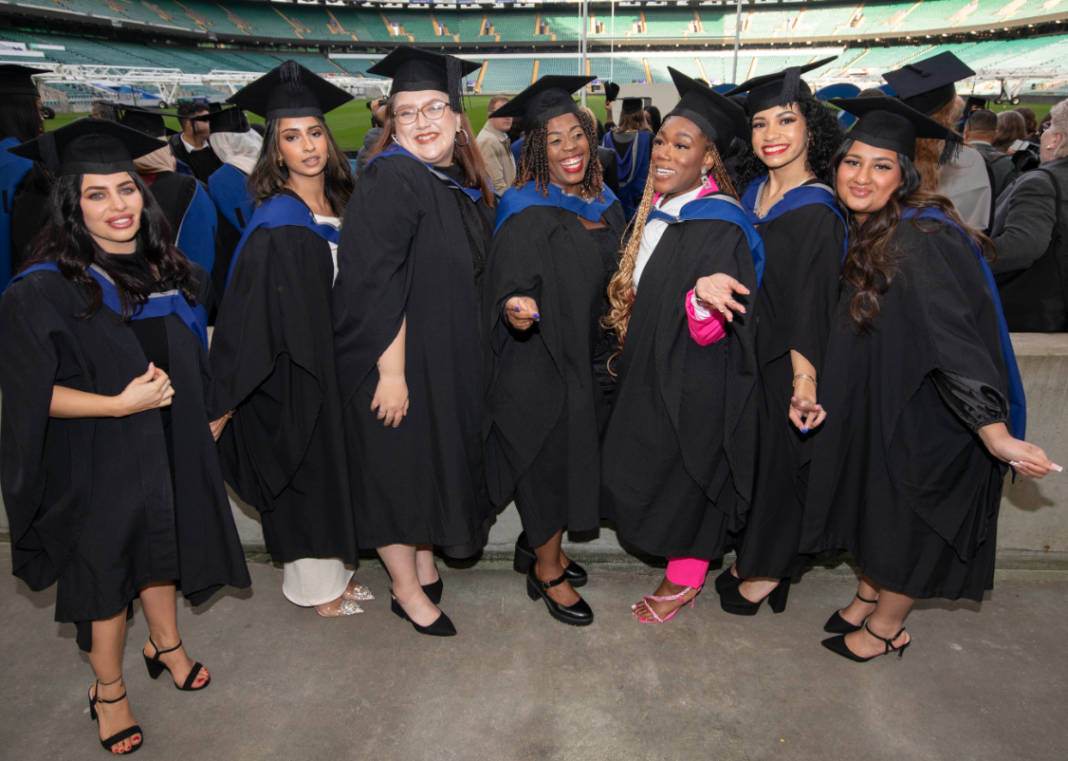 University of West London students graduation day. Photo: University of West London