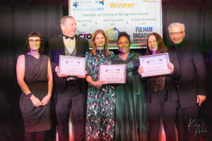 Chamber of Commerce Recognition Award - BID's. Photo: West London Chambers