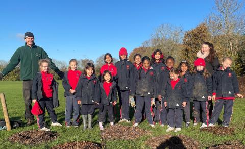 Notting Hill & Ealing High School take part in National Tree Week