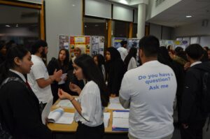 Sixth form evening at Dormers Well High School