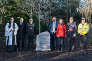 At Walpole Park for Holocaust Memorial Day 2024. Photo: Ealing Council