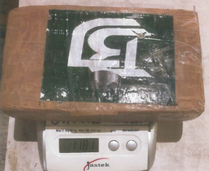 Drugs weighed. Photo: National Crime Agency