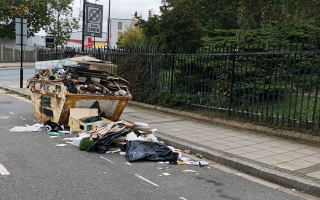 Fly-tipping. Photo: EALING.NEWS