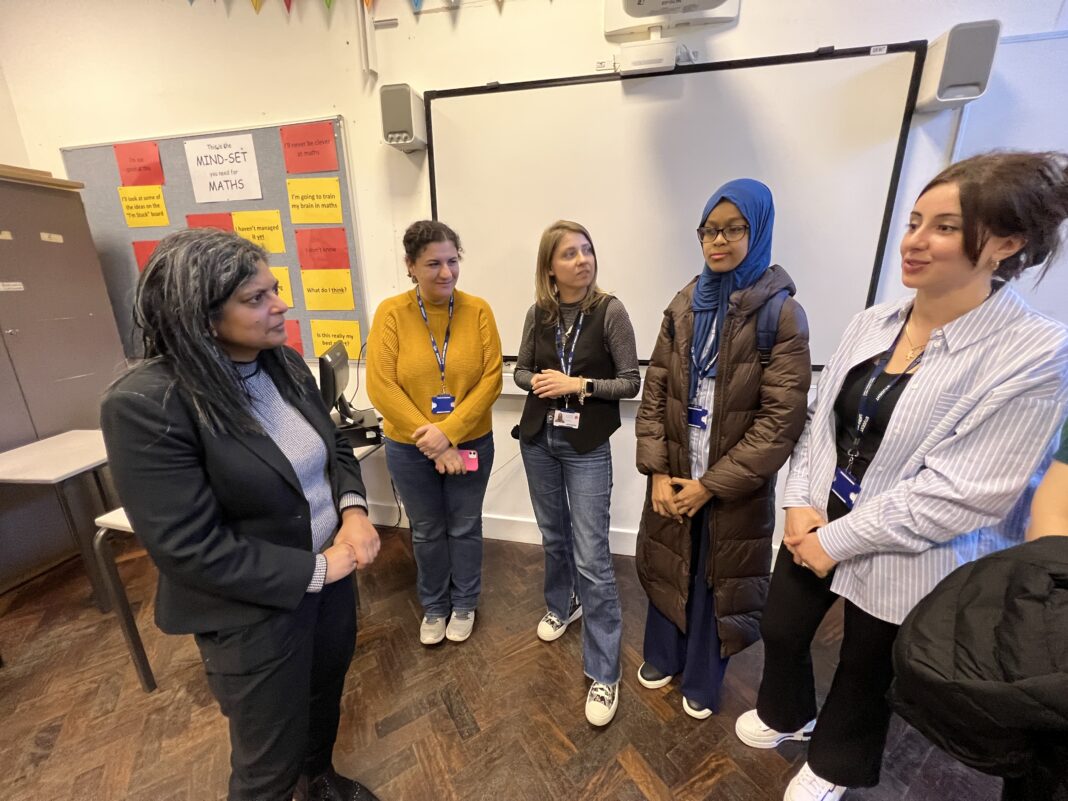 Dr Rupa Huq at Ealing College. Photo: West London College