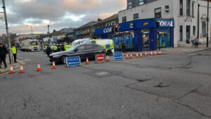 Lido Junction road traffic incident 2 February 2024. Photo: Make Uxbridge Road Safe!