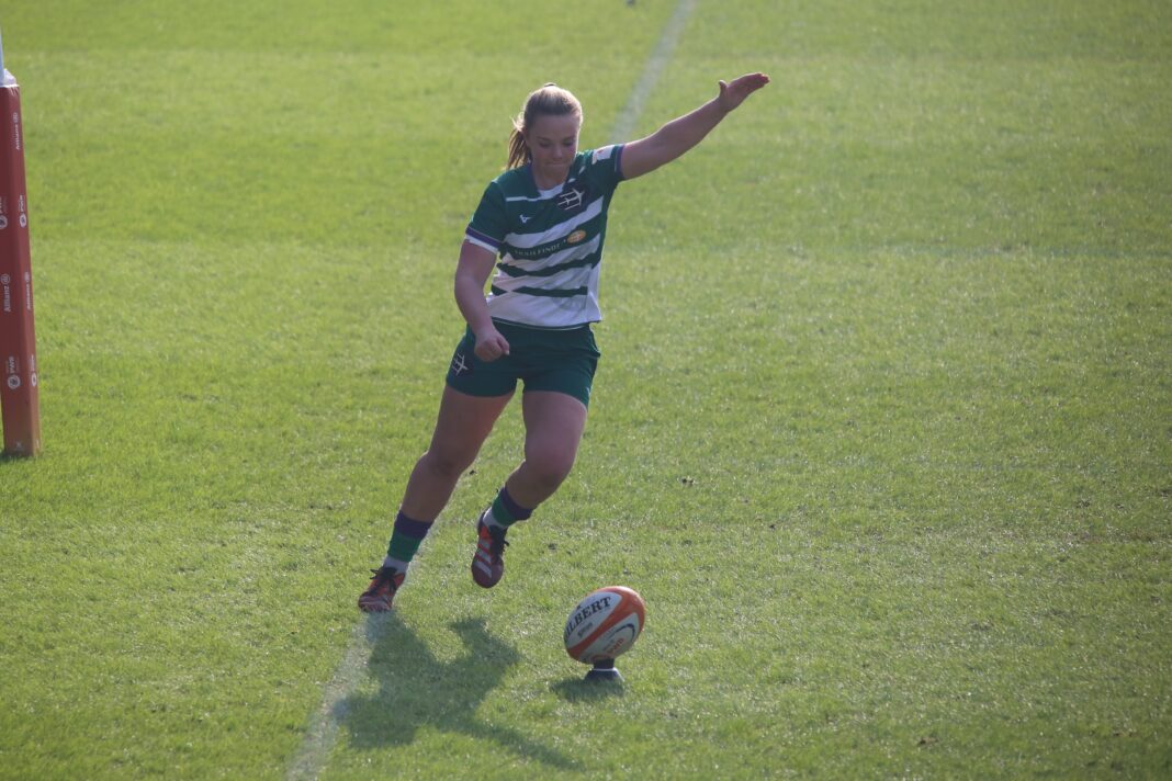 Ealing Trailfinders Women take on Sale Sharks. Photo: Ealing Trailfinders