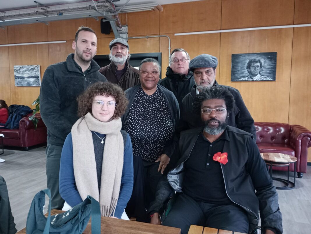 Clean Air for Southall and Hayes (CASH) meets with Zack Polanski and Kye Gbangbola. Photo: CASH