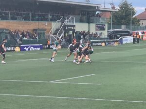 Ealing Trailfinders at home against Ampthill. Photo: EALING.NEWS