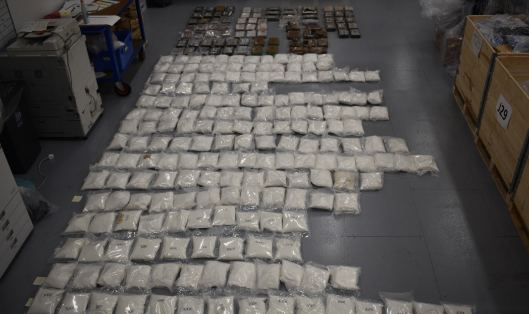 Cocaine packets. Photo: Metropolitan Police